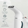 thumbnail image 3 of Pure Enrichment PureSteam Portable Fabric Steamer - Handheld Travel Garment Steamer Removes Wrinkles & is Safe on All Fabrics - Fast-Heating, Lightweight, Auto Safety Shut-Off, & Long Cord (White), 3 of 9