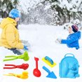 thumbnail image 2 of Kit de juguetes de nieve para invierno, marca Snowball Maker HUOGUO, con forma de animal, 2 of 5