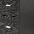 thumbnail image 3 of Smartly Organised CPU Stand With Two Drawers, Black - Saltoro Sherpi, 3 of 5