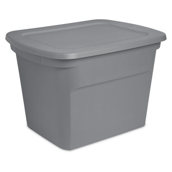 Sterilite 68 L Tote Box - Grey, 68L