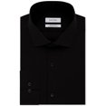 thumbnail image 1 of Calvin Klein Mens Non-Iron Button Down Dress Shirt, black, 16 Neck, 1 of 1