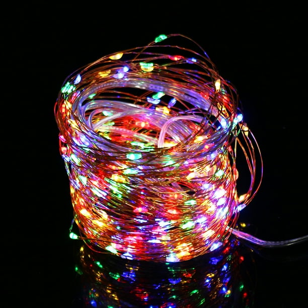 72FT Waterproof 200LED Solar Rope Tube Lights Led String Strip