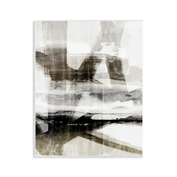 Stupell Industries Urban Complex Abstract Abstract Painting Unframed Art Print Wall Art, 11 x 14