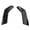 Gloss Black, variant on Ikon Motorsports Rear Aprons Fits 2022-2026 Toyota GR86 & 2022-2025 Subaru BRZ, IKON Style Gloss Black ABS Rear Bumper Lip Lower Side Spat Valance Winglet Canard Protector 2PCS