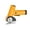 Yellow, variant on Cordless Electric Scissors with LED Display, 4-Speed Rechargeable Cutter, LED Light, USB Charging, Easy Blade Replacement for Cardboard, Fabric, Leather & Crafts