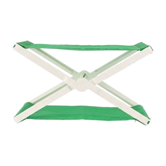 Portable Folding Beach Pillow with X-Shape Frame Adjustable Lumbar Support Recliner for Sunbathing Camping Picnic Outdoor Travel 7" X 5" X 4"