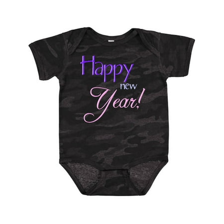 

Inktastic Happy New Year colorful Gift Baby Boy or Baby Girl Bodysuit