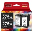 thumbnail image 1 of Cartucho de tinta BKBKC 275XL negro de repuesto para Canon PG-275, 1 of 5