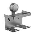 thumbnail image 2 of SSZMDLB under $5 Hair Dryer Holder, Suction Cup Wall Mount Storage Rack with Hook, Bathroom Hairdryer Organizer for Vanity Cabinet Counter Shelf Dorm, 2 of 6