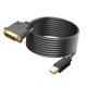 thumbnail image 1 of DP Cable Salid Cable para Monitor ptop 100cmx4cmx1.5cm perfke Cable mini DP a DVI, 1 of 9