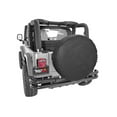 thumbnail image 3 of Rugged Ridge by RealTruck Spare Tire Cover | Black | 12801.35 | Compatible with 27-29 Inch Tires, 3 of 4