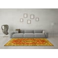 thumbnail image 3 of Ahgly Company Indoor Rectangle Persian Yellow Traditional Area Rugs, 2' x 3', 3 of 4