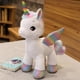 thumbnail image 4 of Caballo Volador Relleno con Cola de cabellero íris para Juguetes de Cumpleaños de perfke Juguetes de peluche de unicornio para niñas, 4 of 8