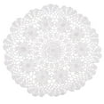 thumbnail image 6 of Handmade Crochet Cotton Pmats Doilies for Home/Coffee Shop/Wedding Table Mat Decorative Crafts (15.75inch, 19.69inch) - 40cm, 6 of 10