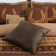 thumbnail image 4 of Chezmoi Collection Sedona 7-Piece Southwestern Wild Horses Microsuede Bedding Comforter Set (Full), 4 of 9