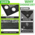 thumbnail image 6 of ColourTree 30% Shade Cloth for Plant, Black 2FT x 26FT Custom Size Outdoor Shade Tarp, Shade Cover with Upgrade Grommets and Zip Ties, Netting Sunblock Net for Vegetables Flower Garden Greenhouse, 6 of 10