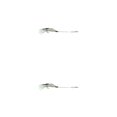 thumbnail image 1 of Soidarity 10 piezas de señuelos de pesca falsos cebos de agua dulce reemplazo personalizado simulación Wobblers accesorios gris transparente Gris transparente 2piezas, 1 of 6