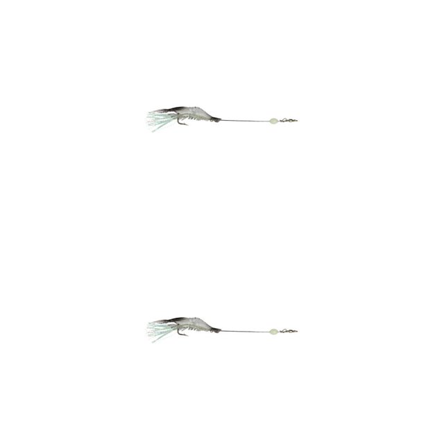 Soidarity 10 piezas de señuelos de pesca falsos cebos de agua dulce reemplazo personalizado simulación Wobblers accesorios gris transparente Gris transparente 2piezas