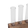 thumbnail image 2 of Glass Plant Propagation Station, Plant Propagation Tubes, Desktop Terrarium with Wooden Stand, Mini Test Tube, Home Decor, 5 Tubes, 2 of 4
