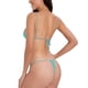 thumbnail image 5 of Trajes de baño Amzcrzy Tankini para mujer, trajes de baño, traje de baño vintage estampado para mujer, traje de baño conservador, conjunto de falda de playa estampada para mujer, azul claro, 2XL, 5 of 5