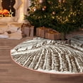 thumbnail image 5 of Sikiie Vineyard Landscape 1 Nativity Christmas Tree Skirt, Jesus Christian Winter Holiday Tree Mat Decoration(30-48IN)30", 5 of 6