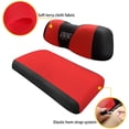 thumbnail image 4 of 10L0L Golf Cart Front + Rear Seat Cover Set for EZGO TXT RXV & Club Car DS 4 Passenger Models,Breathable Washable Polyester Mesh Cloth Seat Cover-Red Black (S+XS), 4 of 8
