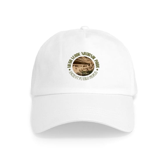CafePress - Mesa Verde NP - Adjustable 100% Brushed Unisex Casual Cotton Baseball Cap, Beige, 1