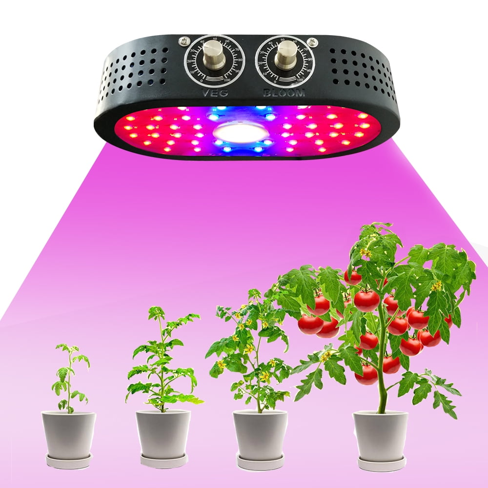 Details about   1-2PC 1000W LED Grow Light Full Spectrum for Indoor Plants Flower Waterproof US 