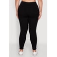 thumbnail image 5 of Women's Plus Size High Waisted Distressed Skinny Jeans, 5 of 5