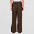thumbnail image 5 of Women's Casual Linen Wide Leg Pants Flowy Palazzo Beach Lounge with Pockets High Waisted Summer Trousers 2026 Brown XL, 5 of 6