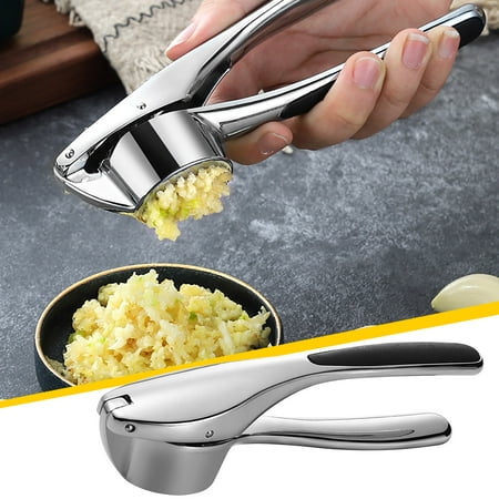 

LnjYIGJ Home & Kitchen Alloy Garlic Press Manual Garlic Peeler Minced Garlic Masher Garlic Masher Kitchen Gadget