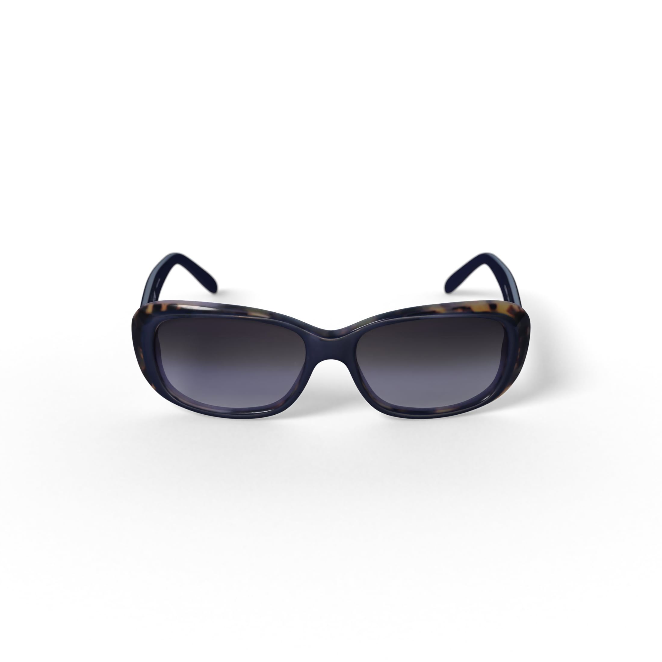 Vogue 55mm VO2606S Sunglasses, Top Blue/Tortoise with Violet Gradient Dark Grey Lenses