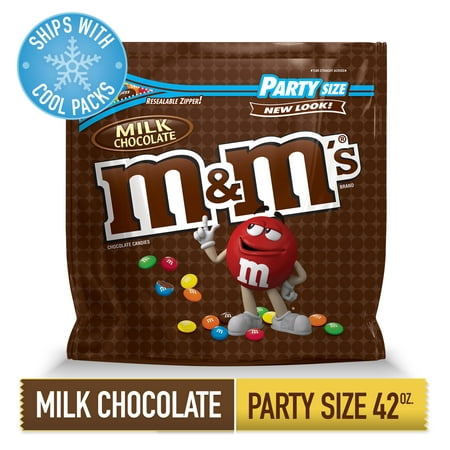 M&M’S Milk Chocolate Candy | Party Size, 42 Oz. (Top 10 Best Candy)