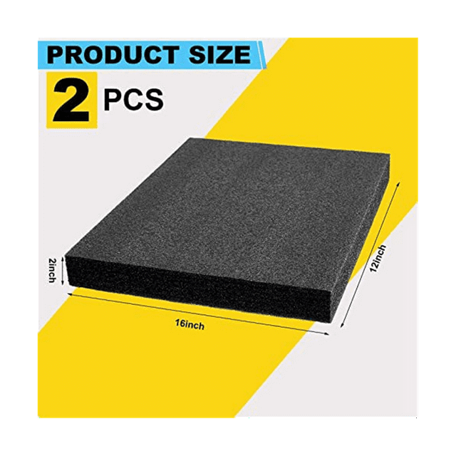 Polyethylene Foam 16X12X2Inch Polyethylene Foam Sheet Thick Foam Padding Foam Inserts for Crafts Polyethylene Foam Pad