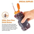 thumbnail image 2 of Tazas de Bebida de Oso Juice Bear de Special Supplies con Sorbetes Largos, Paquete de 3, Tazas de Terapia Aplicada y Asistencia para Necesidades Especiales, Tapas a Prueba de Derrames y Fugas, 2 of 3