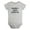 Gray, variant on Daddy's Little Sidekick Funny Rompers For Babies, Newborn Baby Unisex Bodysuits, Infant Jumpsuits, Toddler 0-24 Months Kids One-Piece Oufits (Gray, 0-6 Months)