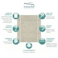 thumbnail image 3 of Transolid Expressions 36" X 60" X 96" 6-Piece Tub/Shower Wall Kit with Extension Kit, Sea Fog, 3 of 6