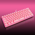 thumbnail image 4 of con Cable RGB Retroiluminado Multi Color 61 Teclas Sunnimix Teclado con cable para juegos, 4 of 8