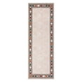 thumbnail image 3 of Garvee 2x6 Bordered Runner Rugs for Hallway, Non-Slip Washable Rugs Modern Soft Throw Rugs Low-Pile Stain Resistant Carpet for Kitchen Entryway Bathroom, Beige, 3 of 7