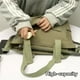 thumbnail image 5 of Minnieouse Bolsa de lona impermeable, bandolera, organizador de botellas de agua, con colgante de estilo japonés, bolso de un solo hombro Envolturas para manijas de equipaje Negro Minnieouse AP016871-01, 5 of 6