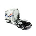 thumbnail image 3 of 1976 Kenworth K100 Aerodyne Truck Tractor White with Blue and Red Stripes 1/64 Diecast Model by IXO Models, 3 of 6