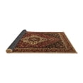 thumbnail image 2 of Ahgly Company Indoor Square Medallion Brown Traditional Area Rugs, 7' Square, 2 of 4