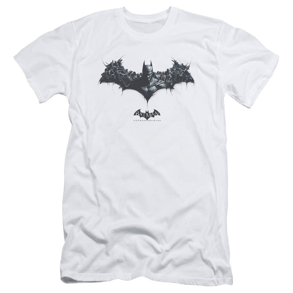 Batman Arkham Origins/Bat Of Enemies Mens Slim Fit Shirt