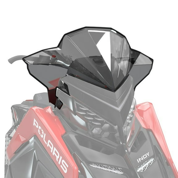 Polaris Snowmobile OEM Smoke Mid Windshield, 2884934