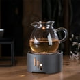thumbnail image 3 of 2PC Ceramic Candle Stand Tea Heater Stove Milk Warmer Holder with Mat Without for Home Cafe, 3 of 6