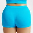 thumbnail image 4 of Prolriy Cotton Underwear for Women, Womens Boyshorts Underwear Full Coverage Soft Stretch Shorts for Women, Womens Underwear Panties for Women Sky Blue XXXXL, 4 of 5