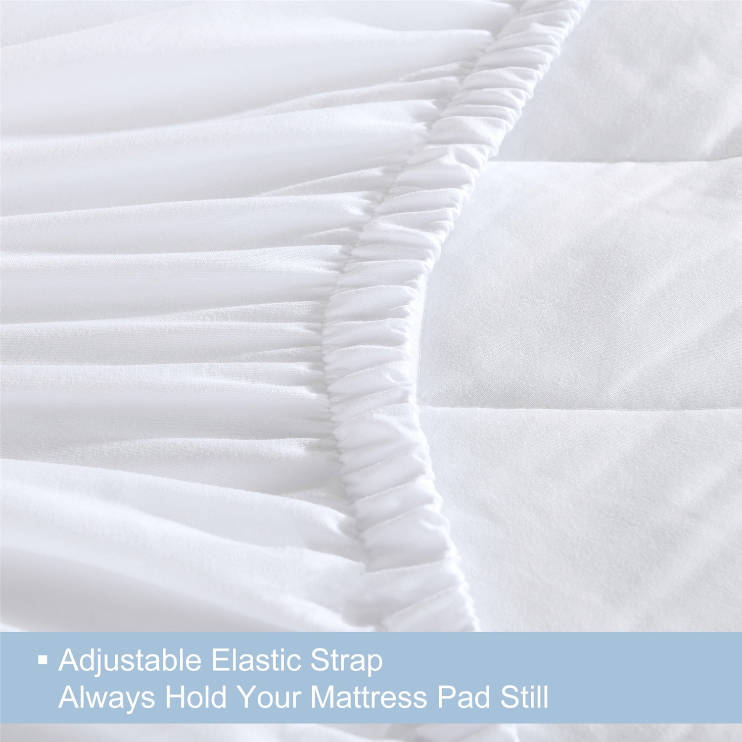 JML King Mattress Pad , 16" Deep Pocket Mattress Cover, Soft Quilted Mattress Protector