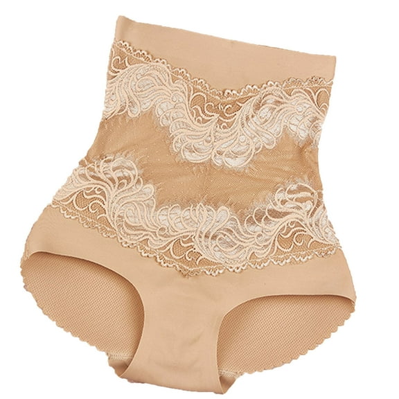 Lilgiuy Trendy Women's High Waist Nice Buttocks Shapewear Butt Lifter Peach Buttocks Belly-up Pants Slim Body Shaper