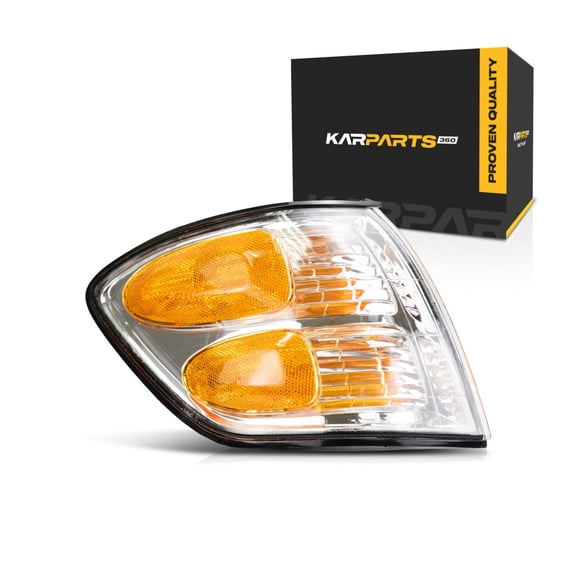 KarParts360 For 2001 02 03 2004 Toyota Sequoia Signal Light Assembly Passenger Side w/ Bulbs For TO2531143