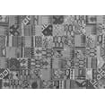 thumbnail image 1 of Ahgly Company Indoor Rectangle Patchwork Gray Transitional Area Rugs, 3' x 5', 1 of 1